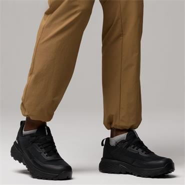 MENS LACE TRAINERS - BLACK